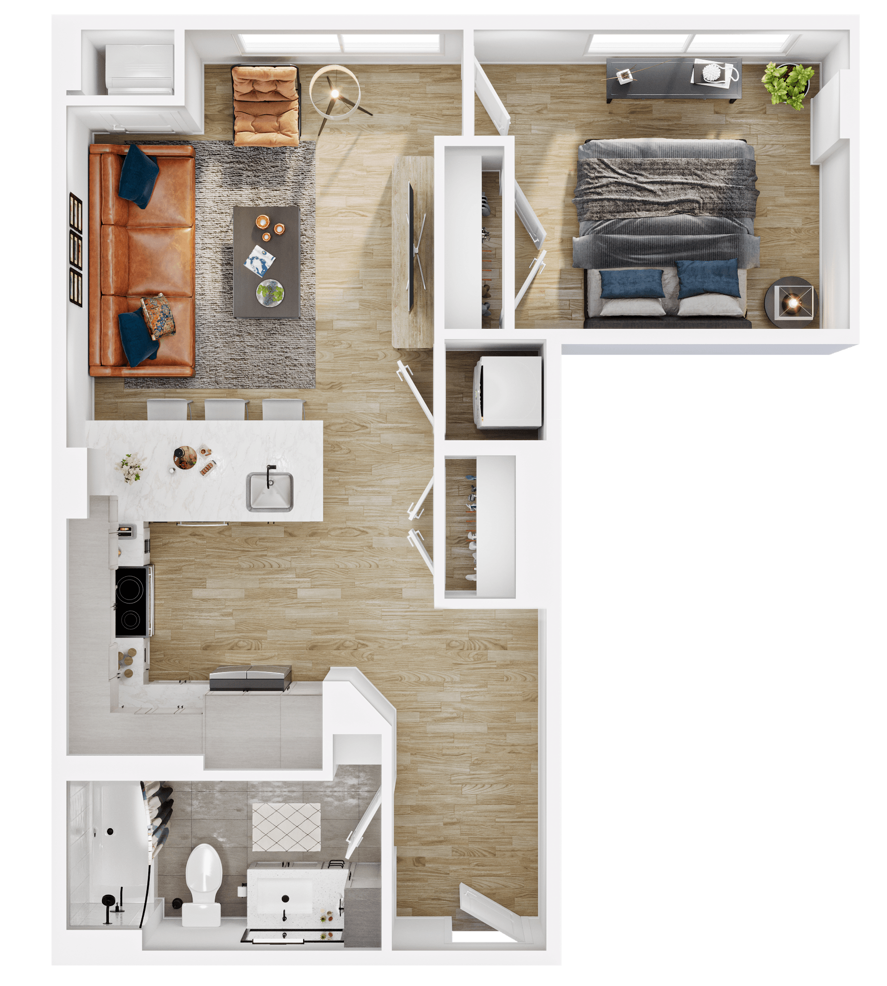 Floor plan layout diagram for A9